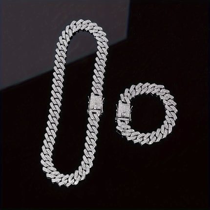 Men's Punk Chain Jewelry Set