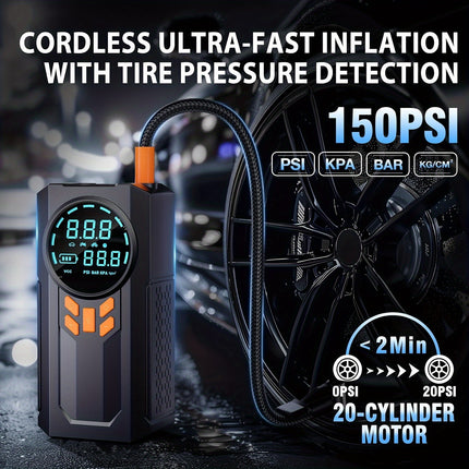 5-in-1 Portable Car Jump Starter