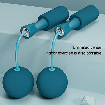 Cordless Skipping Rope with Weighted Ball for Fitness