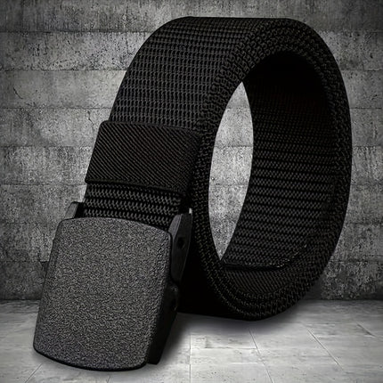 Nylon Belt with Smooth Buckle