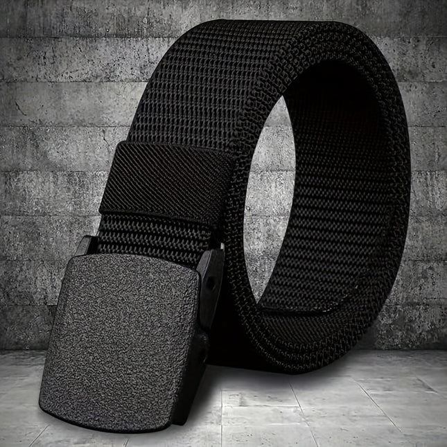 Nylon Belt with Smooth Buckle