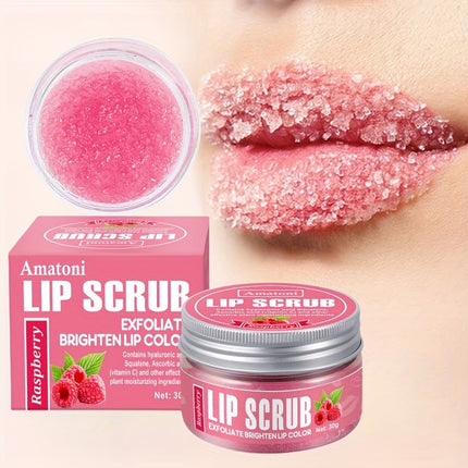 Raspberry Lip Scrub Delight