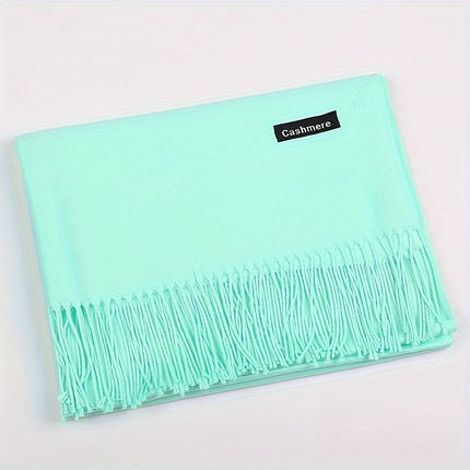 Classic Plain Color Neutral Scarf