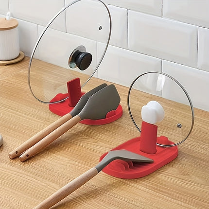 Foldable Pot Lid & Spoon Holder for Kitchen Organization