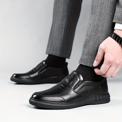 Men’s Classic Black Loafers