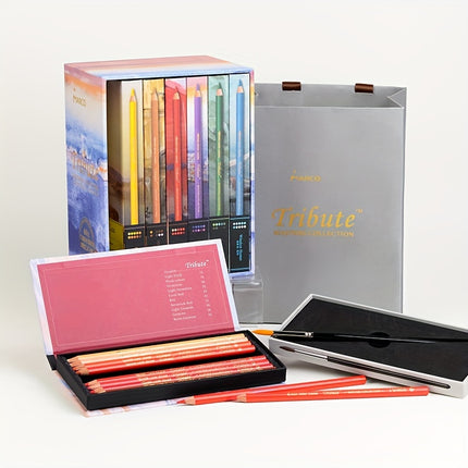 Marco Master Series Water Soluble Color Lead 60 Colors Gift Box