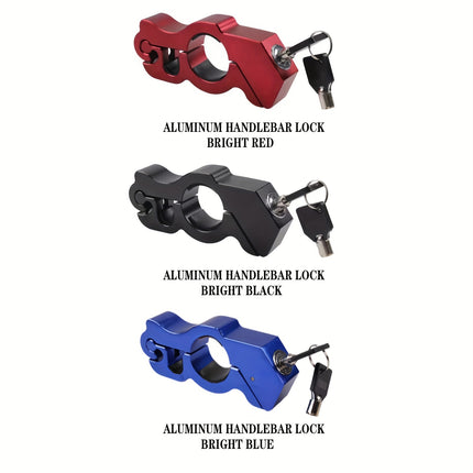 Heavy Duty Motorcycle Lock - Anti-Theft Throttle & Handlebar
