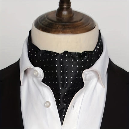 Retro Men’s Double-Sided Shirt Scarf