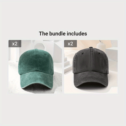 Washed Distressed Unisex  Hat