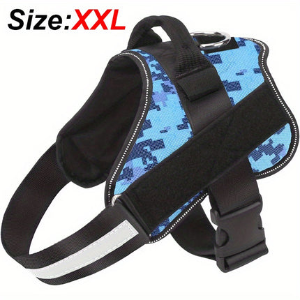 Reflective No-Pull Dog Harness with Easy-Grab Handle - Monti Bargains