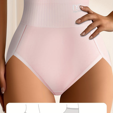 5pcs High-Waisted Comfort Panties