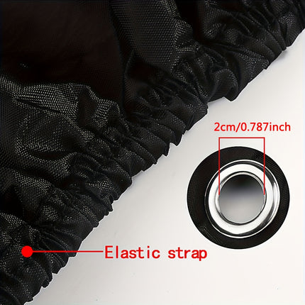 All-Season Waterproof Motorcycle Cover with Reflective Safety Straps