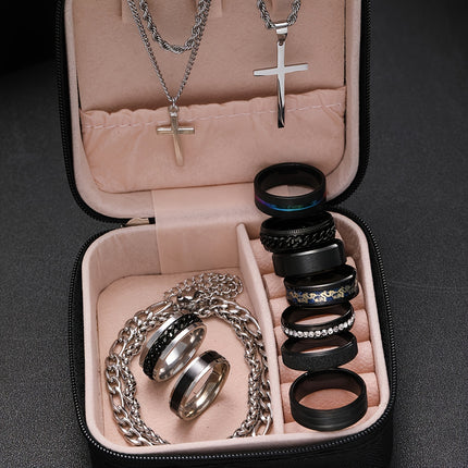 14-Piece Casual Men's Jewelry Set