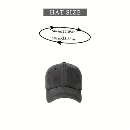 Washed Distressed Unisex  Hat