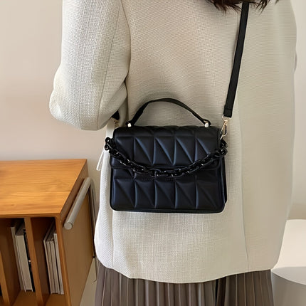 Women's Quilted Crossbody Bag