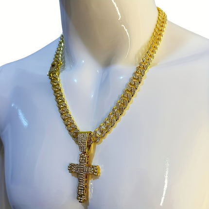 Sky Talent Bao Gold-Plated Cross Necklace