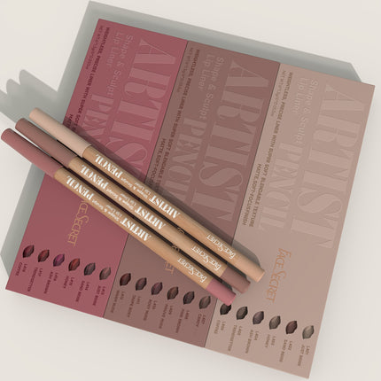 6-Piece Nude Lip Liner Set