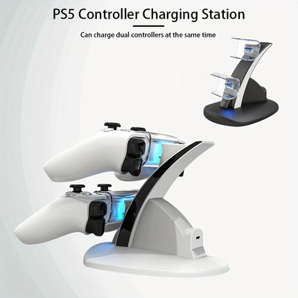 PS5 Controller Charging Stand – Dual Dock for Fast Charging