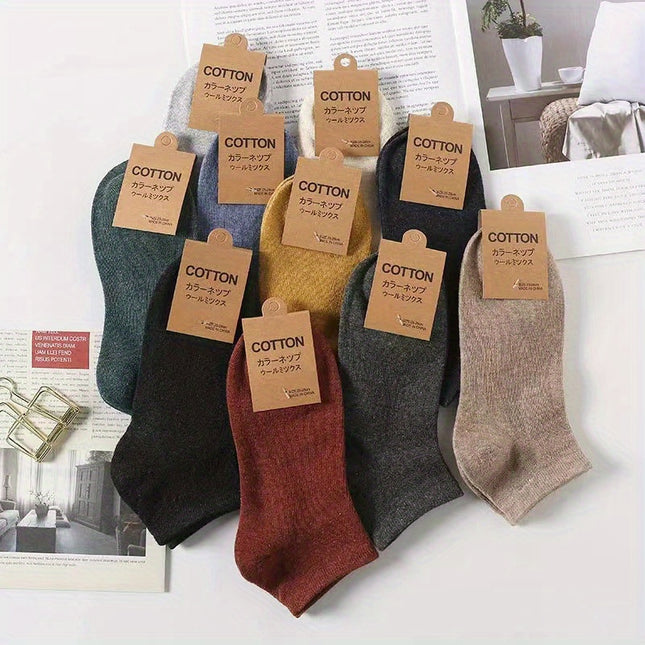 Men's Comfortable Low-Cut Ankle Socks