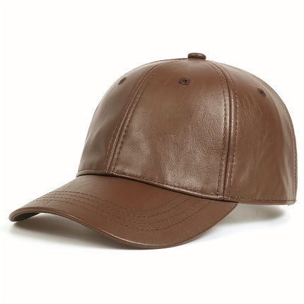 Waterproof PU Leather Cap