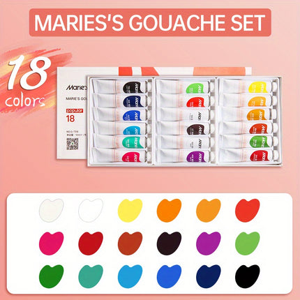 Marie's Gouache Paint Set: Vibrant Artist Colors