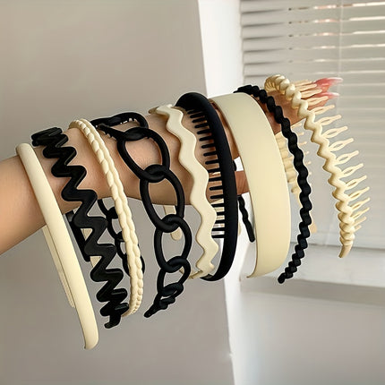 Simple Frosted Non-Slip Hair Hoop
