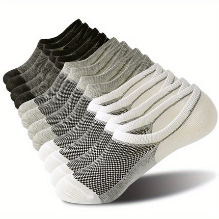 Men's Mesh No-Show Socks 6-Pack
