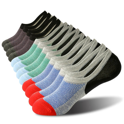 Men's Mesh No-Show Socks 6-Pack