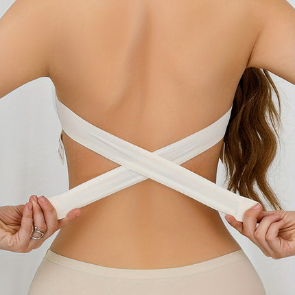 Wireless Bandeau Bralette with Side Closure