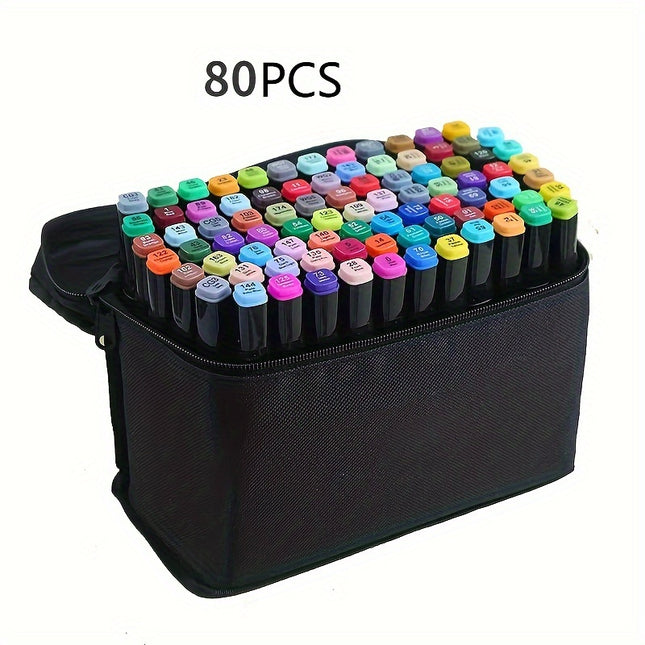 Dual Tip Art Markers Set for Artists
