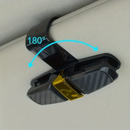 Car Visor Glasses Holder - Universal Eyewear Storage Clip