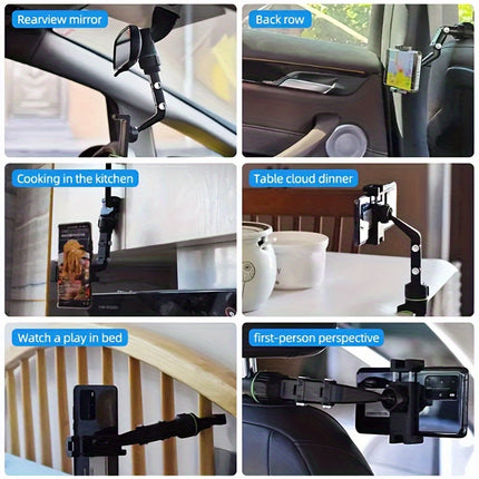 360° Rotatable Car Phone Mount for Hands-Free Convenience