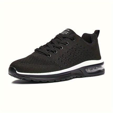 Men’s Trendy Woven Knit Running Shoes