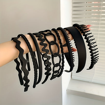 Simple Frosted Non-Slip Hair Hoop