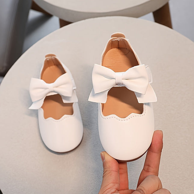 Girls' Vintage Bow Princess Shoes