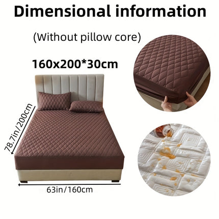 Waterproof Fitted Sheet Set - Soft & Comfortable Bedding