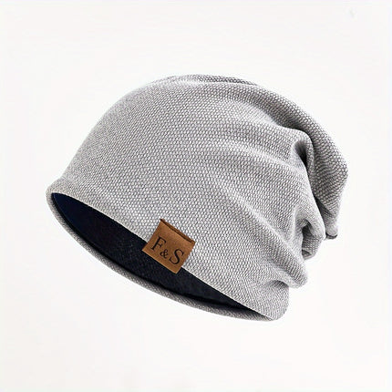 Men's Cotton Blend Beanie Hat