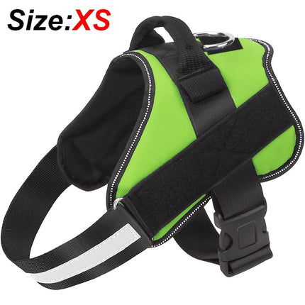 Reflective No-Pull Dog Harness with Easy-Grab Handle - Monti Bargains