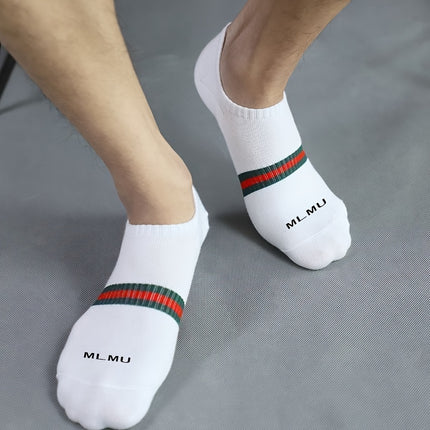 Number & Letter Ankle Socks Set