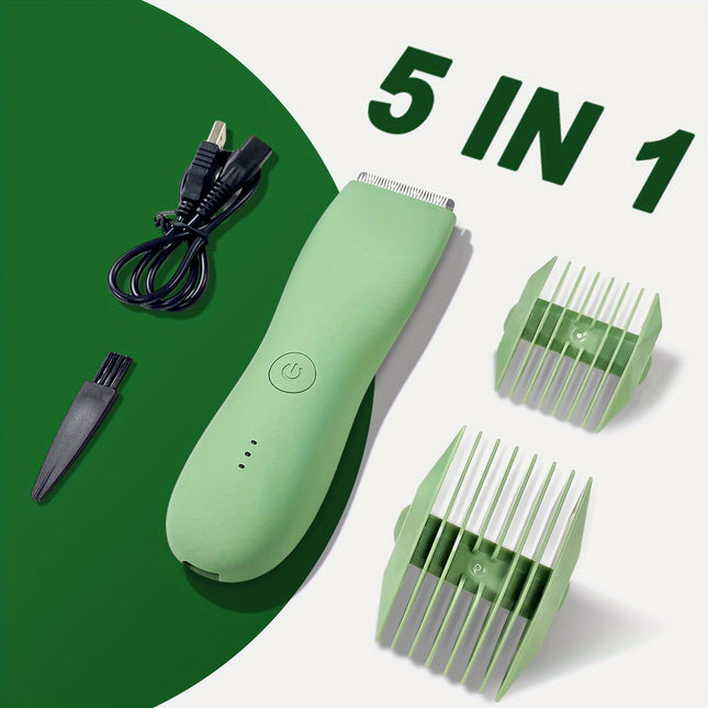 Professional Body & Groin Hair Trimmer for Men & Women