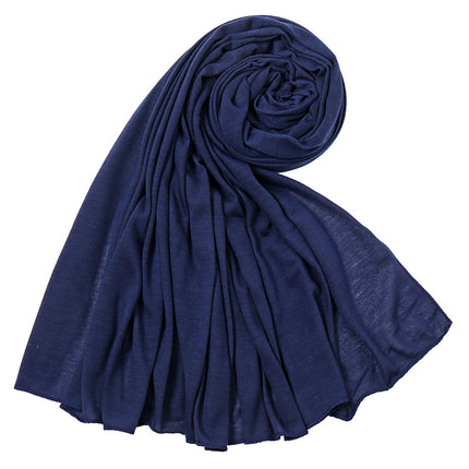 Solid Color Jersey Hijab Scarf