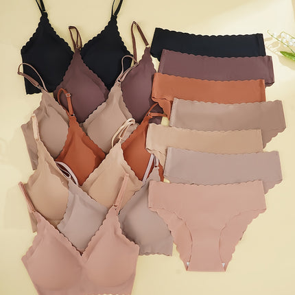 7pcs Seamless Comfort Underwear Set