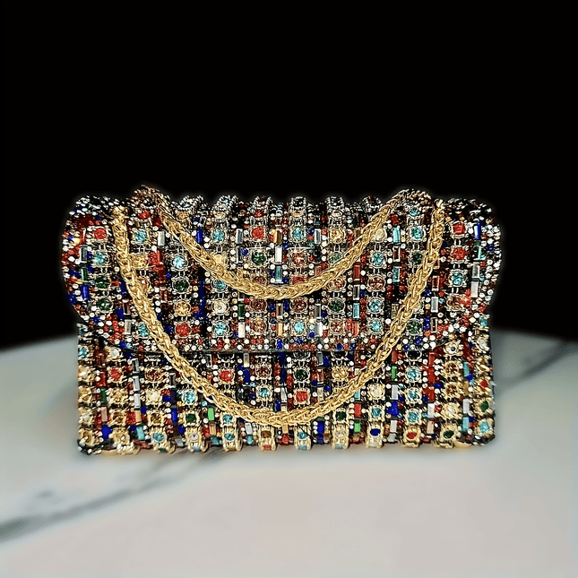 Elegant Rhinestone Evening Clutch