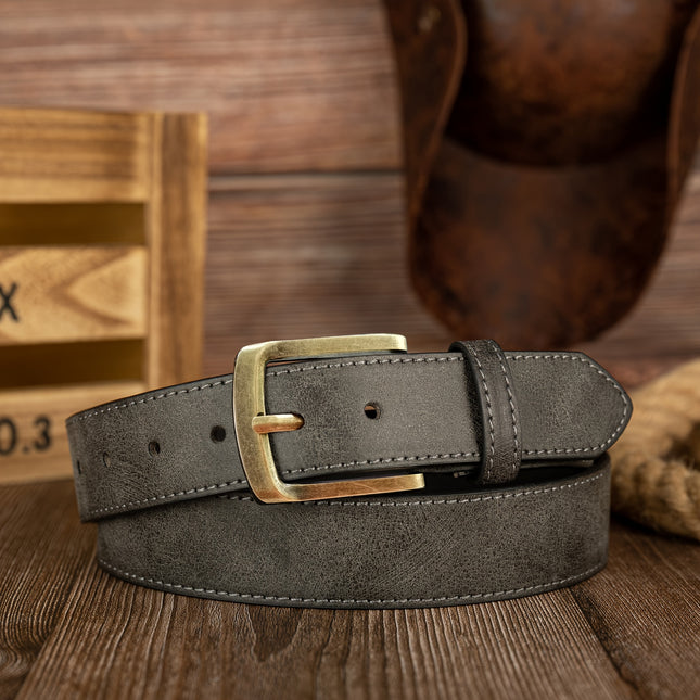 Vintage Casual Faux Leather Belt