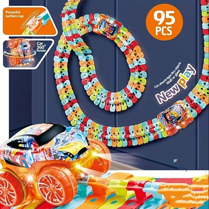 Luminous Race Track Car Toy Set – Fun Gift for Kids