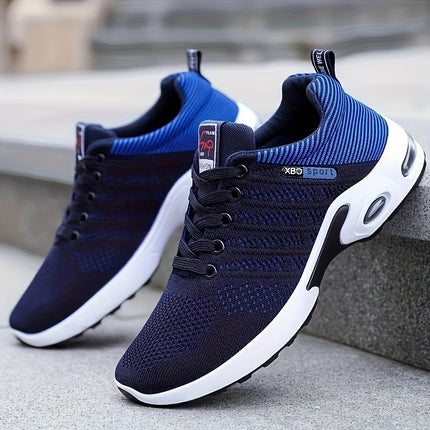 Men’s Breathable Knitted Sports Shoes