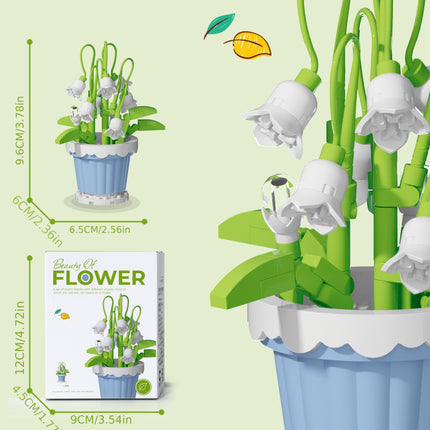 Eternal Flower Puzzle Building Blocks – Creative Assembly Set