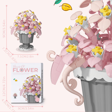 Eternal Flower Puzzle Building Blocks – Creative Assembly Set