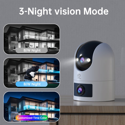 4K Dual Lens Outdoor Camera – Smart, Secure, Seamless