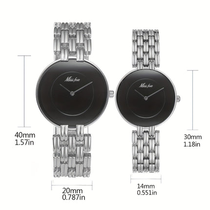 Missfox Golden Minimalist Watch